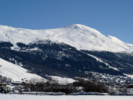 Valtellina (Veltlin): Größe der Skigebiete – Größe Livigno