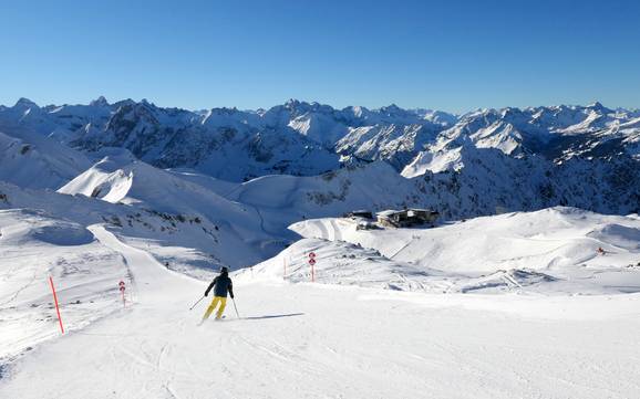 Größter Höhenunterschied in Süddeutschland – Skigebiet Nebelhorn – Oberstdorf