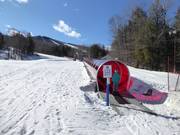 Eines der überdachten Förderbänder Sundance