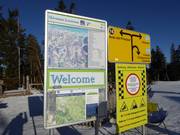 Informationen an der Bergstation Virgo Maria Perg