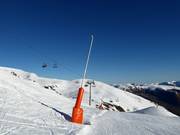 Schneilanze im Skigebiet Peyragudes