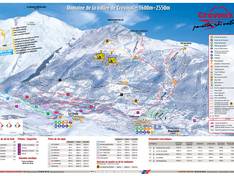 Pistenplan Crévoux