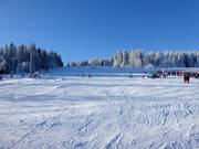 Leichte Piste am Kirchenlift