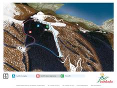 Pistenplan Cardada/Cimetta – Orselina