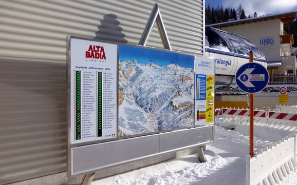 Alta Badia: Orientierung in Skigebieten – Orientierung Alta Badia