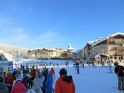 Vom Bett auf die Piste