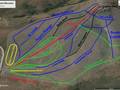 Pistenplan Blizzard Mountain