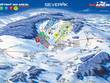 Pistenplan vom Skigebiet Severák