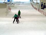 Familie in der Skihalle Terneuzen