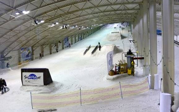 Nordholland: Größe der Skigebiete – Größe SnowWorld Amsterdam