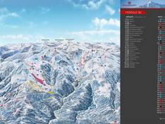 Pistenplan Mondolè Ski – Artesina/Frabosa Soprana/Prato Nevoso
