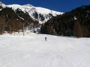 Leichte Piste in Talnähe