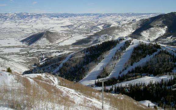 Größtes Skigebiet im Geltungsbereich des Epic Pass – Skigebiet Park City