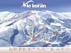 Pistenplan Le Lioran