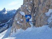 Leistungsfähige Schneekanone in Cortina d'Ampezzo