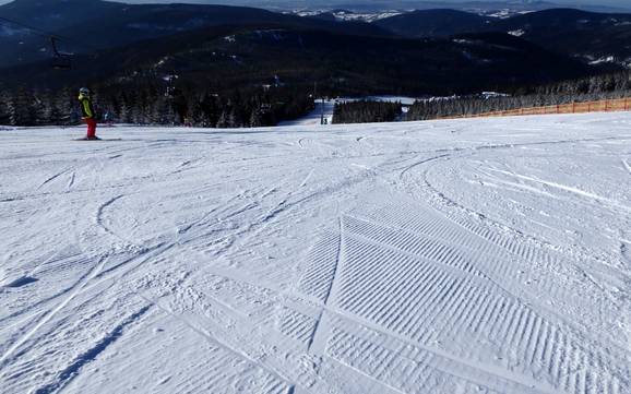 Pistenpräparierung Sudeten (Sudety) – Pistenpräparierung Spindlermühle (Špindlerův Mlýn)