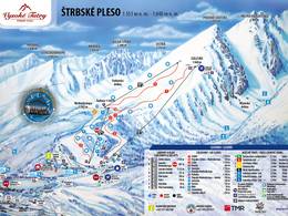 Pistenplan Štrbské Pleso