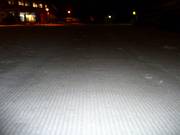 Vor dem Nachtski wird alles nochmals präpariert