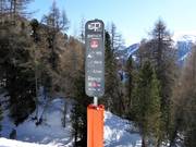 Ausschilderung Latemar Sixpack