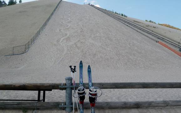 Größter Höhenunterschied im Bayerischen Jura – Sandskigebiet Monte Kaolino – Hirschau