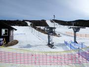 Übungslifte an der Talstation in Nesfjellet