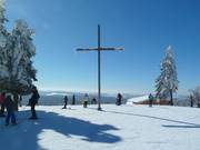 Höchster Punkt im Skigebiet - Almberg 1139m