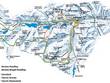 Pistenplan vom Skigebiet Bernina Heliski