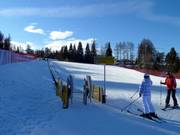 Übungsgelände mit Förderband in Serrada
