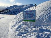 Pistenplan am Schneiderkogel