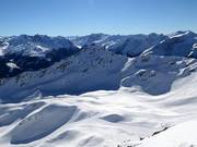 Weite Hänge am Grasjoch