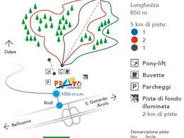 Pistenplan Prato (Leventina)