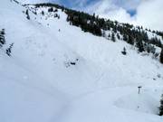 Die schweren Pisten münden in die North Run