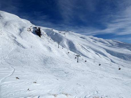 Skigebiete für Könner und Freeriding Neuseeländische Alpen – Könner, Freerider Treble Cone