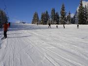 Übungsgelände am Jochlift an der Bergstation