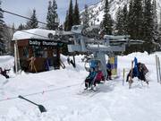 Baby Thunder - 2er Sesselbahn fix geklemmt