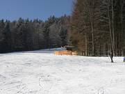 Vom Berg bis ins Tal leichte Pisten