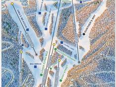 Pistenplan Sugar Mountain