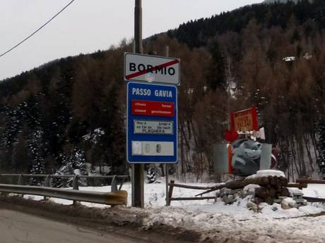 Sobretta-Gavia-Gruppe: Anfahrt in Skigebiete und Parken an Skigebieten – Anfahrt, Parken Santa Caterina Valfurva