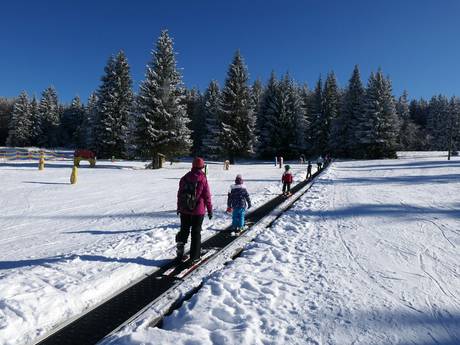 Skigebiete für Anfänger in Nordwesttschechien (Severozápad) – Anfänger Pleßberg (Plešivec) – Abertamy