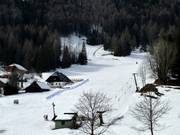 Sonnleitenlift mit leichte Piste in St. Oswald