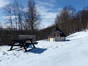 Wärmestube und Rastplatz in Tärnaby