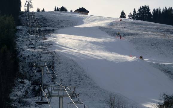 Höchste Talstation in Portes du Soleil – Skigebiet Crêt-Béni/La Combe – La Chapelle d'Abondance