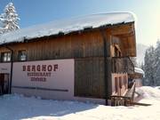 Gasthaus „Berghof“ mitten im Skigebiet