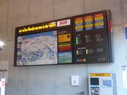 Informationstafel an der Talstation in Bad Ragaz