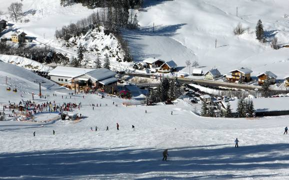 Hallein: Anfahrt in Skigebiete und Parken an Skigebieten – Anfahrt, Parken Dachstein West – Gosau/Russbach/Annaberg