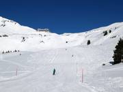 Mittelschwere Piste nach Plattis