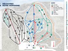 Pistenplan Vallée du Parc