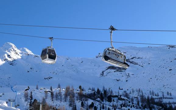 Passeiertal: beste Skilifte – Lifte/Seilbahnen Pfelders (Moos in Passeier)