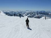 Start am höchsten Punkt im Skigebiet auf über 3000m
