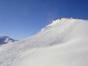 Tiefschneehänge am Schindlergrat